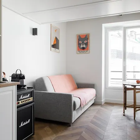 Pleasant 1bd Duplex For 4 Batignolles Inn Paris